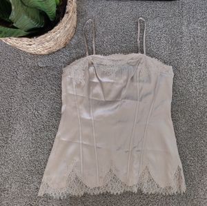 Y2K Silk Stretch Satin Camisole